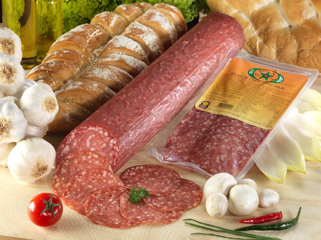 ZAHRA-KALKOENSALAMI 100G HALAL